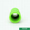 Yeşil İçi Boş Plastik Su Borusu Ölçüsü 20-160 mm PPR Boru Ek Parçaları Manşon Döküm Teknikleri