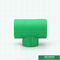 Döküm Ppr Boru Ek Parçaları Yeşil Renk, Iso9001 Ce Onayı Ppr Tee Azaltılması