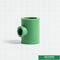 Döküm Ppr Boru Ek Parçaları Yeşil Renk, Iso9001 Ce Onayı Ppr Tee Azaltılması