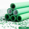 Sıcak Erime Bağlantısı ile Güçlendirilmiş PPR Fiberglas Kompozit Boru Yeşil Rengi