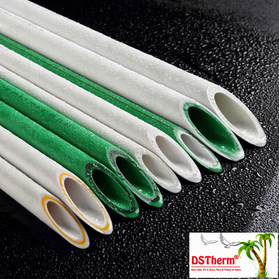 Plastik PP-RCT Boru Özel Renkli Yüksek Sıcaklığa Dayanıklı 20-160 mm