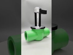 Lüks Bakır-Plastik PPR Top Valf Korrozyona Dirençli Yüksek Basınç Derecesi