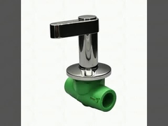 Lüks Bakır-Plastik PPR Top Valf Korrozyona Dirençli Yüksek Basınç Derecesi