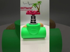 PPR Ağır Görevli Durdurma Valfi Küre Valfi Akışı Düzenle Kriyojenik Tedavi Geçerli Koltuk Testi 20-110mm