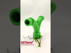 Boru Sistemi İçin PPR Tip Y Tee S2.5 Yüksek Dayanıklılık Güney Amerika Modeli Özelleştirilmiş