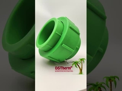 Ppr Yeşil Plastik Birliği Boru hattı sistemi için özelleştirilebilir kimyasal direnç