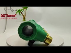 PPR Brass Blue 5 Ways Manifold Özel Renk ve Logo 20mm