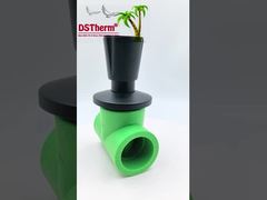 Ppr Siyah Kapalı Valf Bakır Valf Çekirdek Elektroforetik Siyah Kaplama Özel Boyut