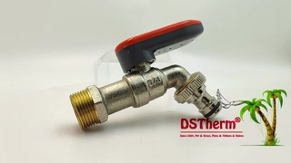 Kilitlenebilir Saplı Bilyalı Bibcock'lar