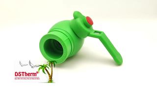 DSTHERM PPR Pirinç Küresel Vana Yüksek Basınç Çözümü