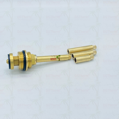 Uzantı Yumruğu ile Chrome Kaplama Valf Kutu 1/2 " - 1" Özel Boyut