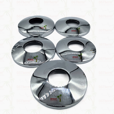 Uzantı Yumruğu ile Chrome Kaplama Valf Kutu 1/2 " - 1" Özel Boyut