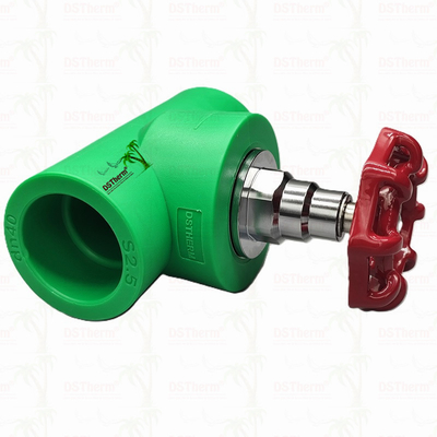 PPR Ağır Görevli Durdurma Valfi Küre Valfi Akışı Düzenle Kriyojenik Tedavi Geçerli Koltuk Testi 20-110mm