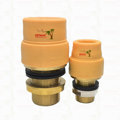 PPR Tank Transit Coupler PPR Su Tankı Fittings Ekolojik Güvenli ve Maliyet Verimli