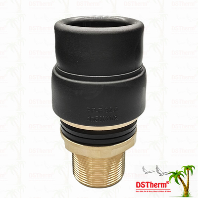 PPR Tank Transit Coupler PPR Su Tankı Fittings Ekolojik Güvenli ve Maliyet Verimli