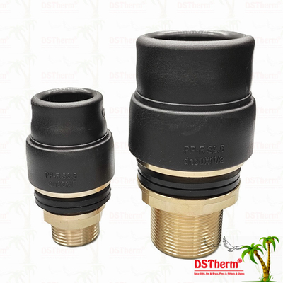 PPR Tank Transit Coupler PPR Su Tankı Fittings Ekolojik Güvenli ve Maliyet Verimli