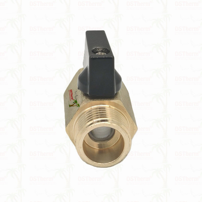 Brass Kadın ve Erkek Mini Top Valf Çaplama Sistemi için 1/2' 'Korrozyona Direnci