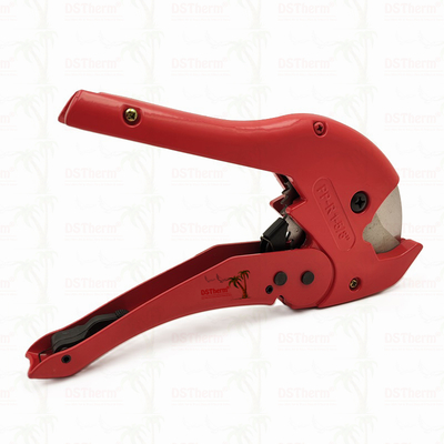 Kırmızı Plastik Boru Kesicisi PPR Kesicisi ISO9001 DIN8077/8078 20-40MM