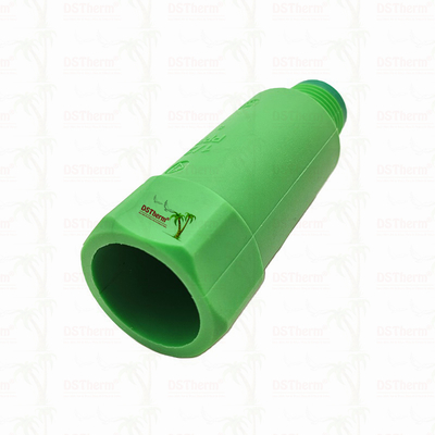 PPR boru fişi PPR test fişi Uzun fiş Özel renk/logo 1/2 " 3/4 "