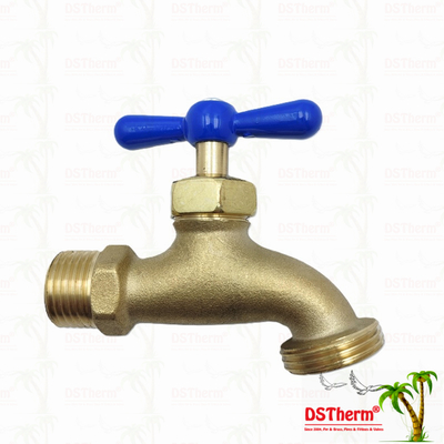Pirinç Musluk Pirinç Musluk Musluk Pirinç Vana Su Musluğu Özelleştirilmiş Malzeme 1/2" 3/4"