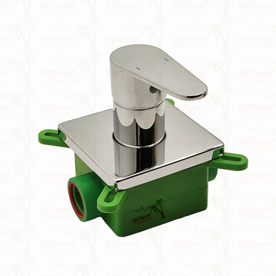 PPR Kromozlu Üç Yolu Karıştırıcı Duş Valfi 20mm 25mm