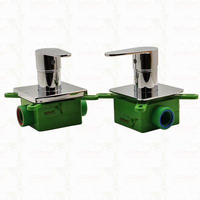 PPR Kromozlu Üç Yolu Karıştırıcı Duş Valfi 20mm 25mm