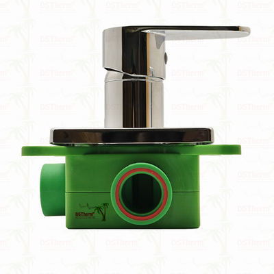 PPR Kromozlu Üç Yolu Karıştırıcı Duş Valfi 20mm 25mm