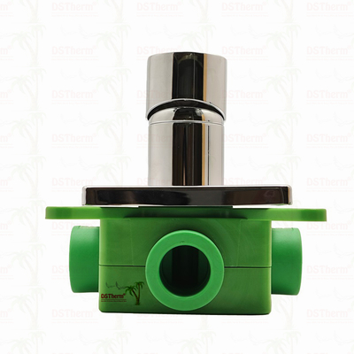 PPR Kromozlu Üç Yolu Karıştırıcı Duş Valfi 20mm 25mm