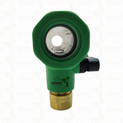 Top Valflı PPR Manifolds Sıcak Su Kırmızı 5 Yol Manifolds Özel Logo ve Renk 25mm