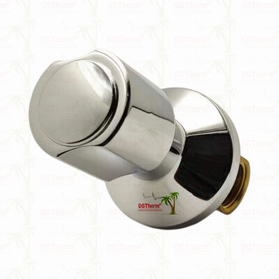 Krom Kaplamalı Pirinç Stop Vanası Küresel Vana Güney Amerika Tarzı B 1/2"-1"