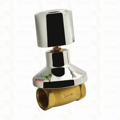 Krom Kaplamalı Pirinç Stop Vanası Küresel Vana Güney Amerika Tarzı B 1/2"-1"