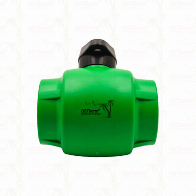 Tesisat Sistemi İçin Dalgalı Kol ve Pirinç Bilyalı PPR Küresel Vana 20-63MM Özelleştirilebilir