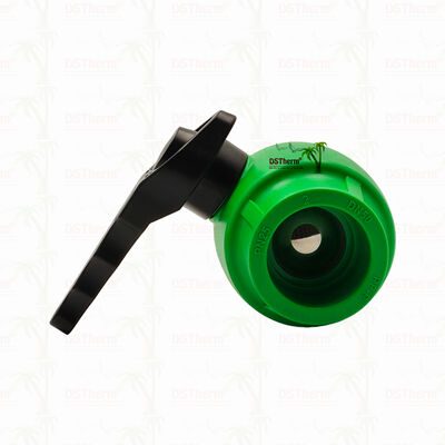 Tesisat Sistemi İçin Dalgalı Kol ve Pirinç Bilyalı PPR Küresel Vana 20-63MM Özelleştirilebilir