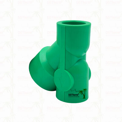 Su sistemleri için PPR Strainer Valve PN25 Kompakt Y şekilli Filtre Valvu 20 ′32 mm