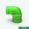 Endüstriyel Sıvılar Taşıma Eşit Dirsek İçin Yeşil Plastik Su Borusu Boyutu 20-160mm