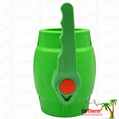 PPR Plastik Top Valfı Salınımlı Yaka ve Bakır Top Ergonomik Salınımlı Yaka 20-63mm