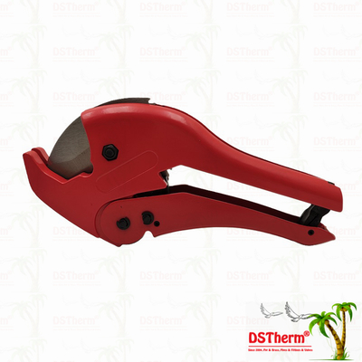 Kırmızı Plastik Boru Kesicisi PPR Kesicisi ISO9001 DIN8077/8078 20-40MM