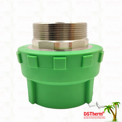 PPR Erkek Filmiş Koplama Plastik PPR Boru Fittings 75*2 1/2